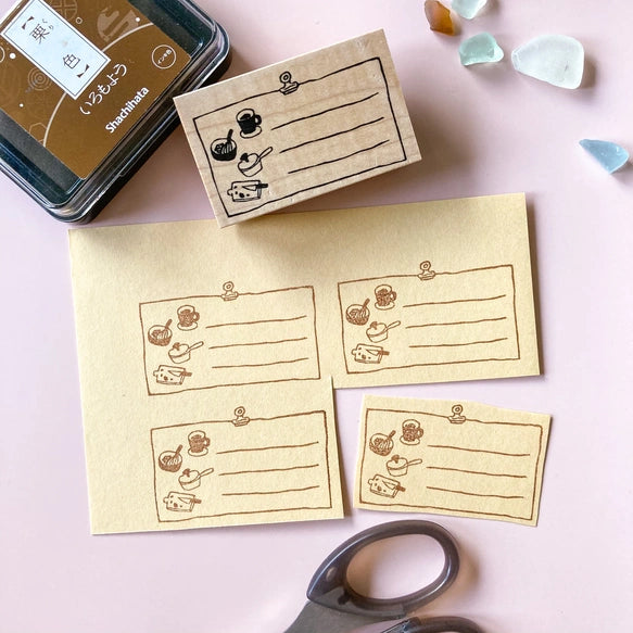 Grand Tampon Kitchen Memo Hankodori