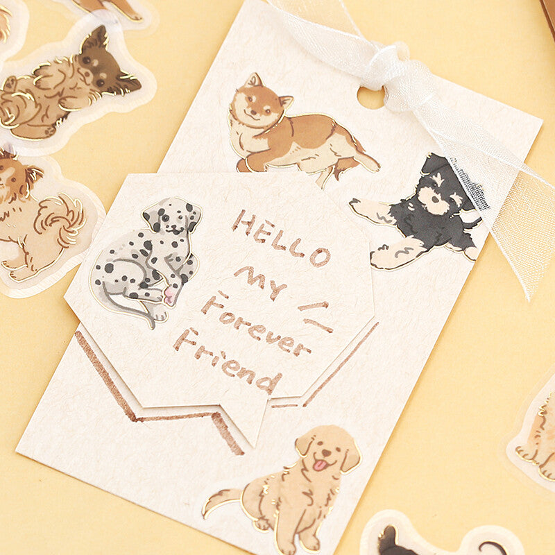 Stickers Flocons Chiens IPPAI