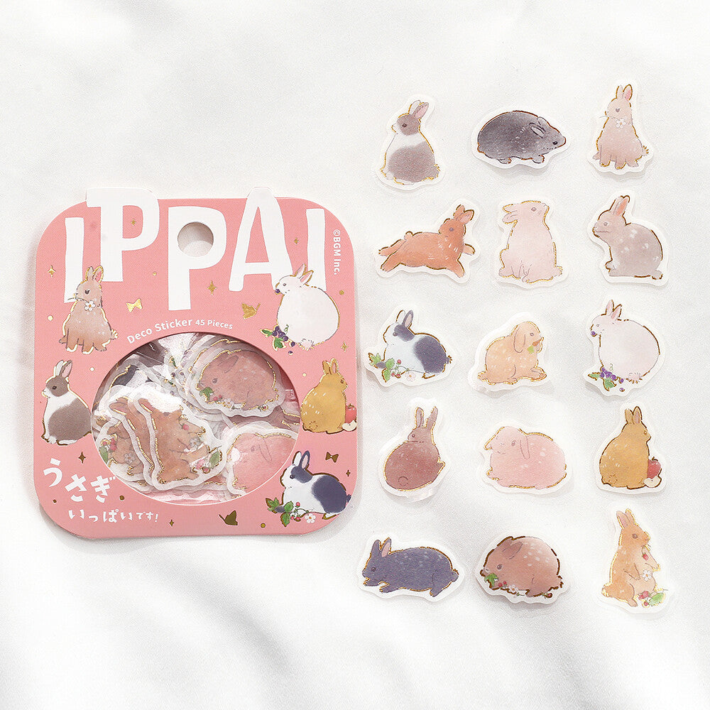 Stickers Flocons Lapins IPPAI