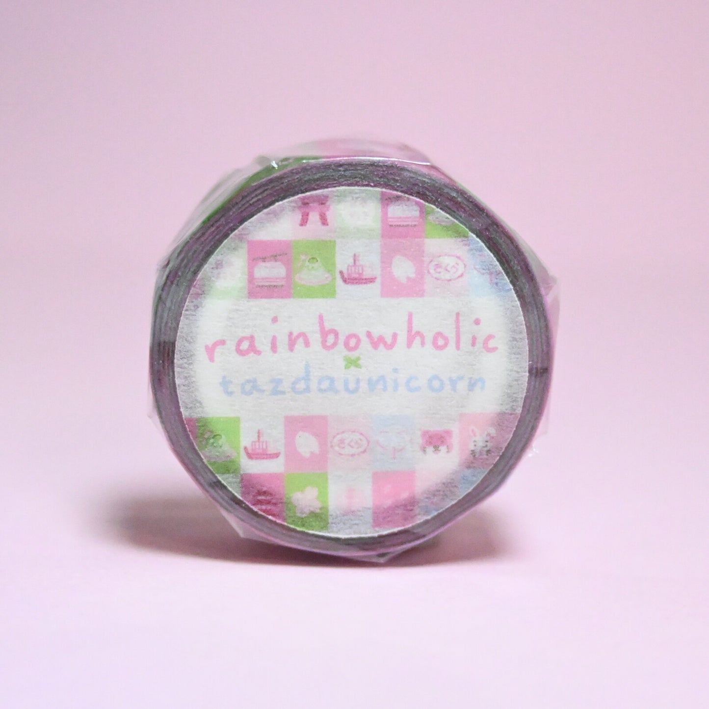 Masking Tape Rainbowholic × Tazdaunicorn Spring Sakura Journey