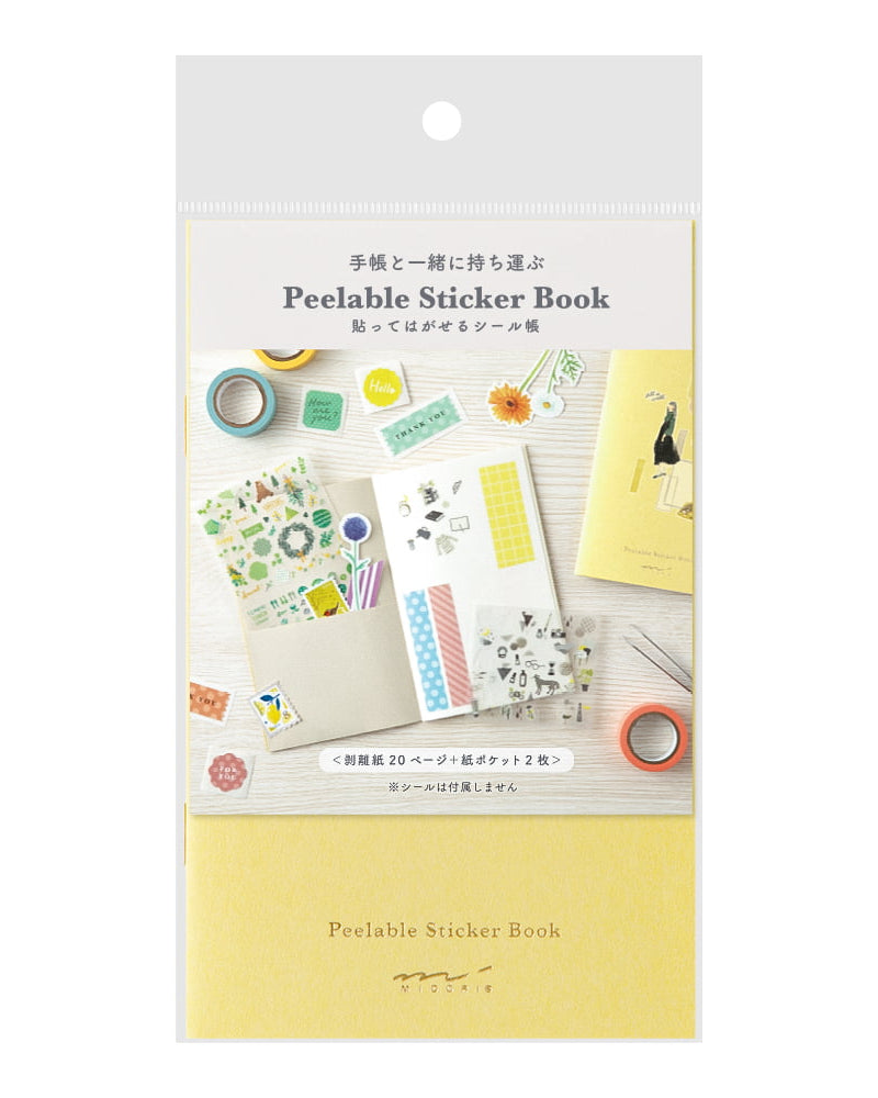 Notebook for Storing and Organizing Stickers|Midori Sticker Book
