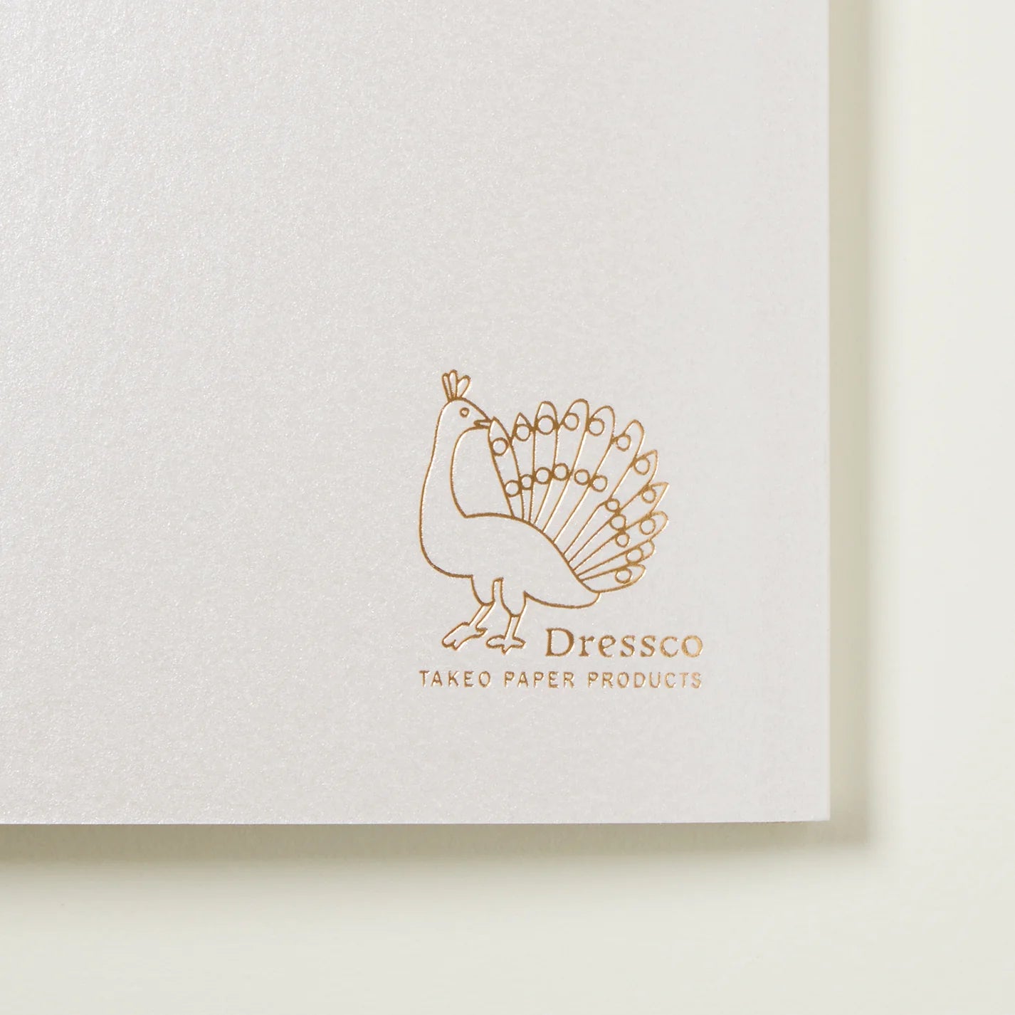 Takeo Dressco Onionskin Notebook White