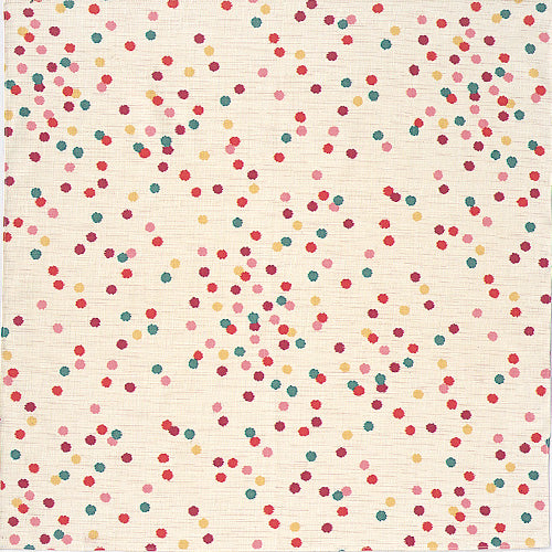 Furoshiki Modern Girl Konpeito Beige en coton bio 70 cm