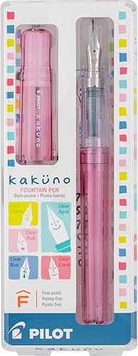 Stylo Plume Kaküno Pilot Rose Transparent Pointe Fine