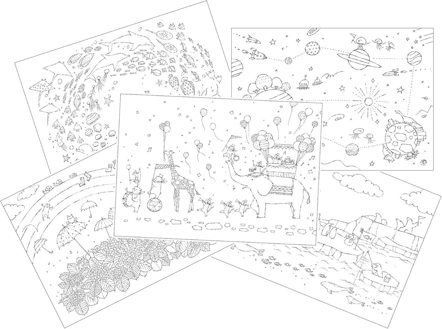 Coloring Book It's okay to color outside the lines - Kokuyo