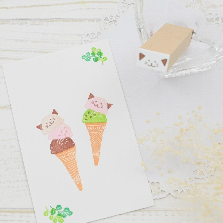 Cat Head Stamp