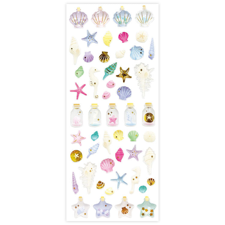 Stickers Coquillages Scintillants