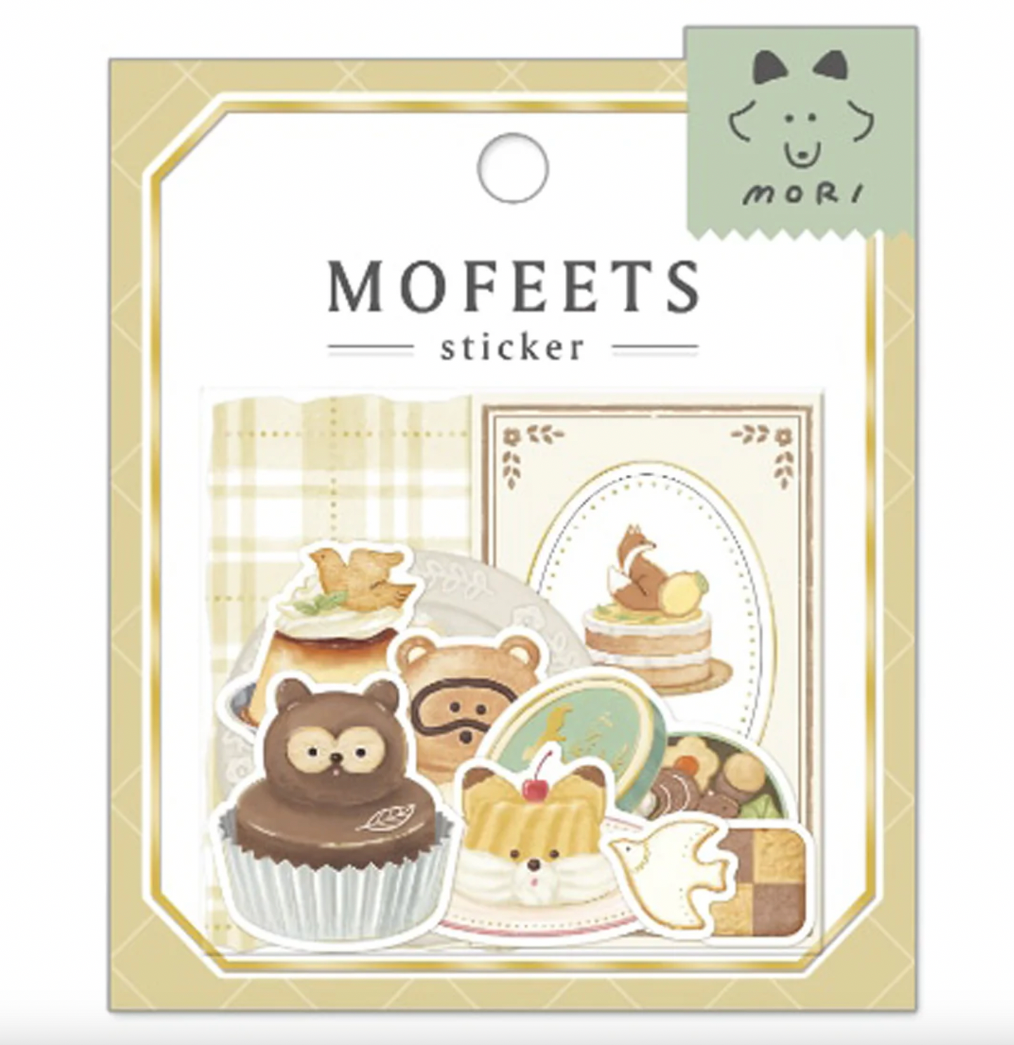 Mofeets Forest Treats Flakes Stickers