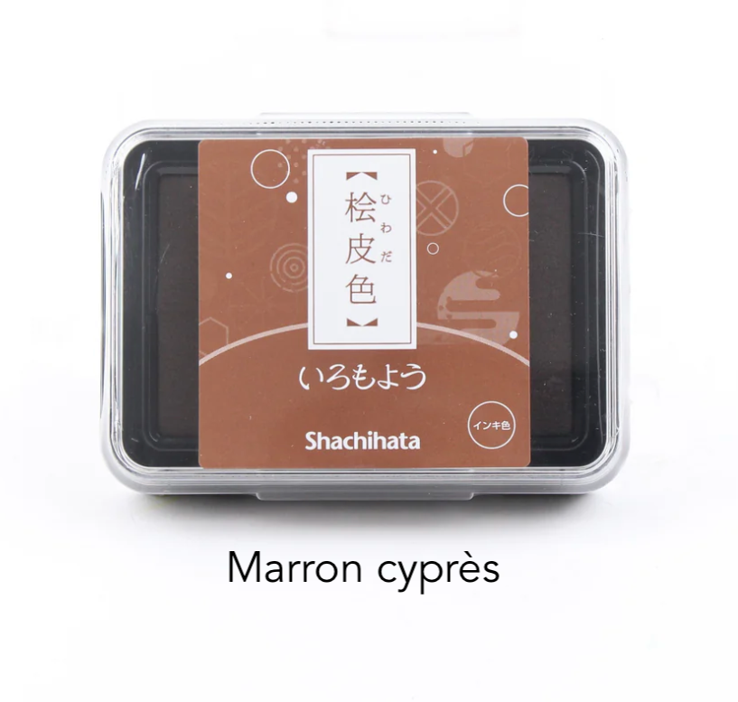 Tampons Encreurs Shachihata Iromoyo (différentes couleurs au choix)