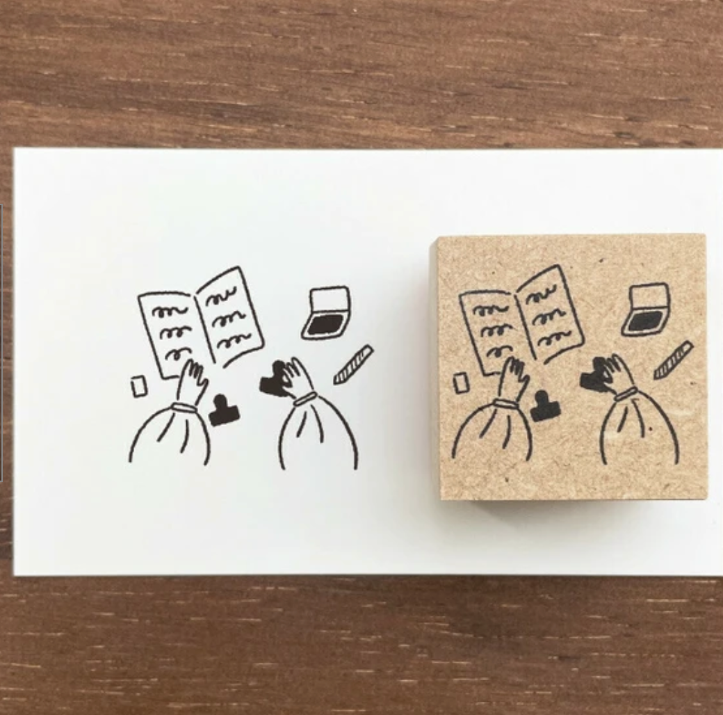Tampon Stamping Time Maru Chan Stamp Marche