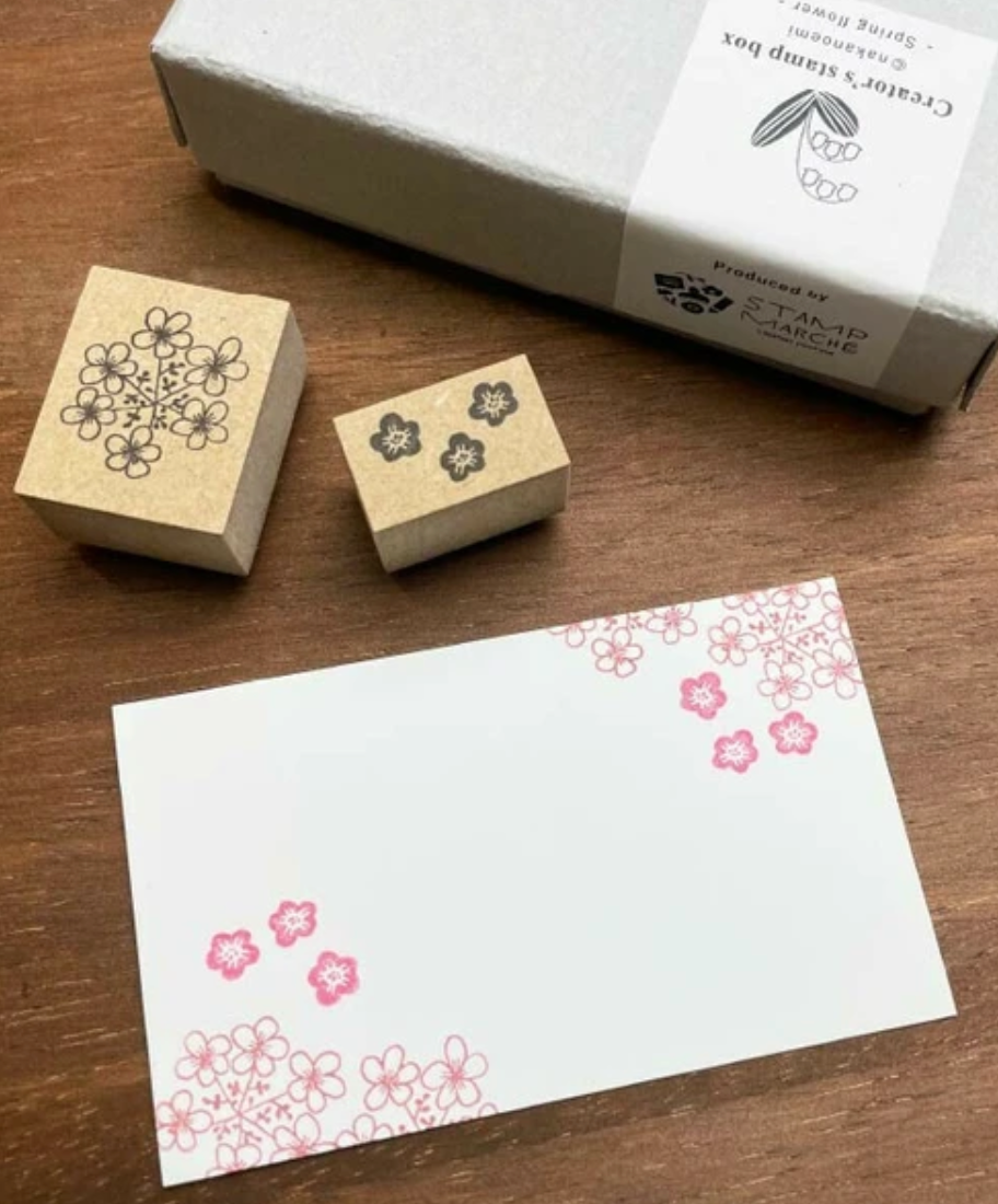 Coffret Tampons Flowers Emi Nakano (8 tampons)