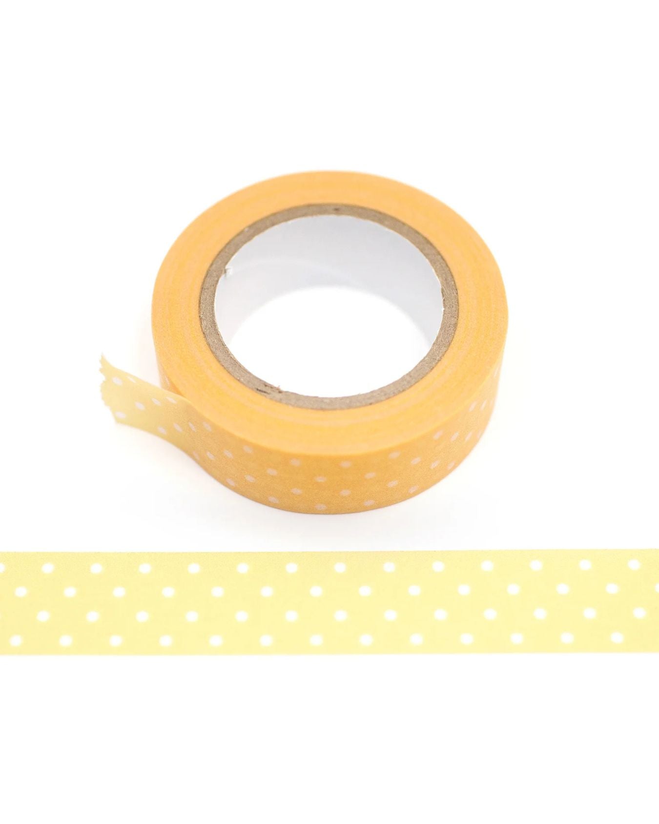 Masking Tape Pastel Dot Yellow — Papier Platz