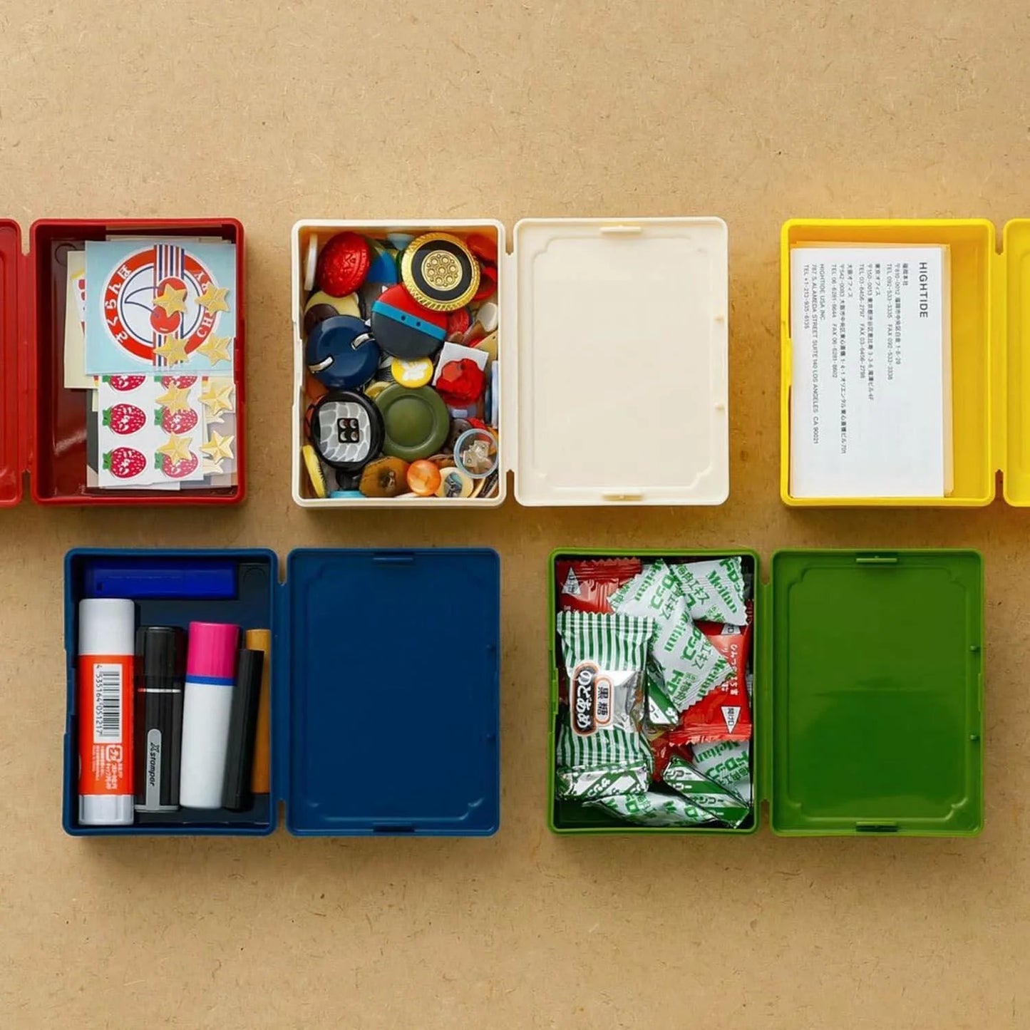 Retro Mini Tool Box Jaune Hightide