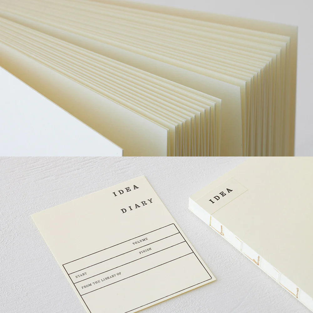 Carnet A5 Papier Epais Uni MD Paper Midori