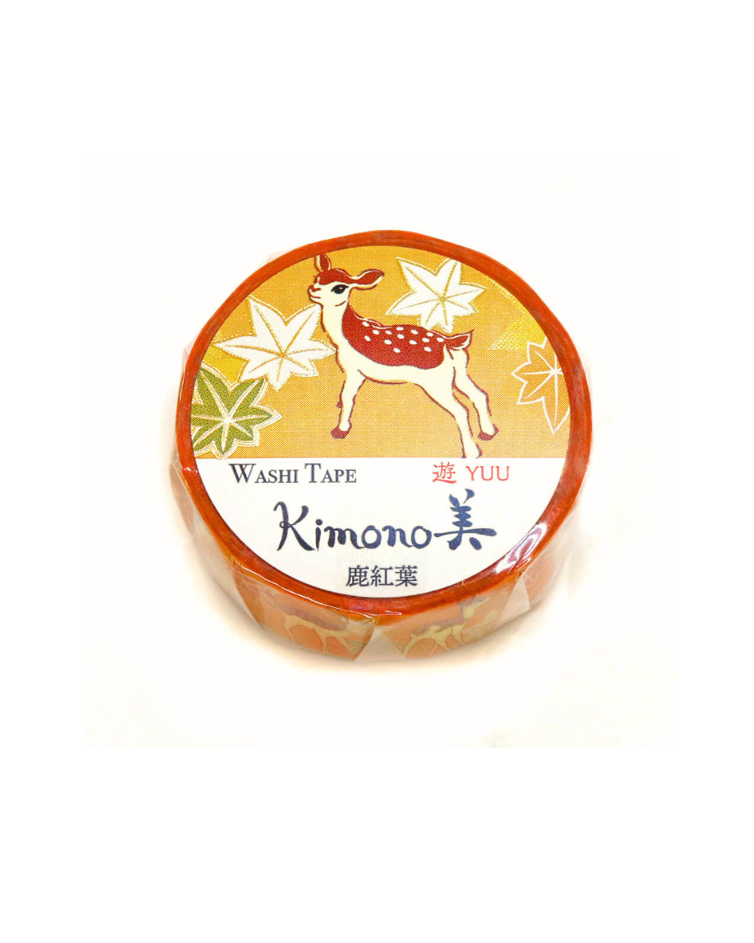 Masking Tape Cerfs et Feuilles d’Érable