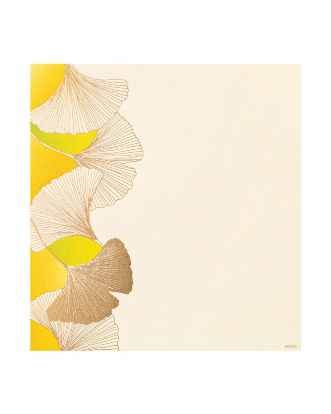 Papier à Lettres Ginkgo Mai Icho – Midori