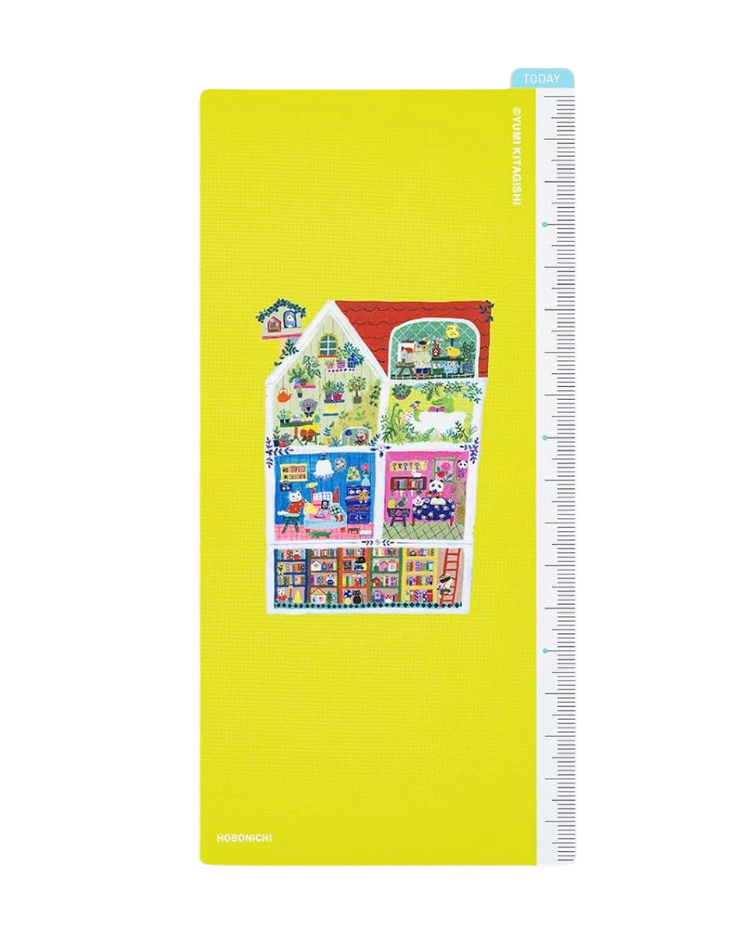 Pencil Board Sous-main d'écriture Hobonichi Weeks – Yumi Kitagishi Animal Condo 2027