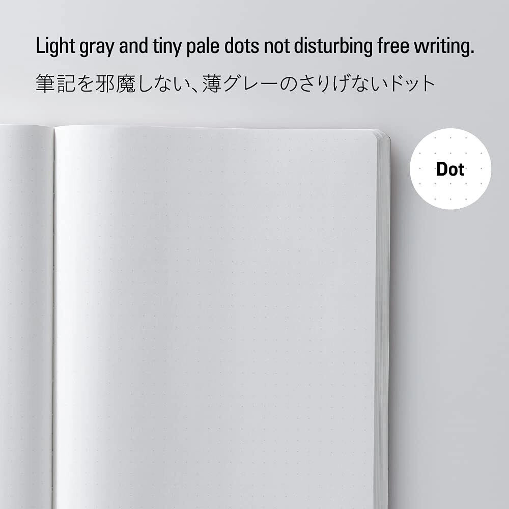 1/2 Year Notebook – A5 – Dotted – Yellow – Stalogy