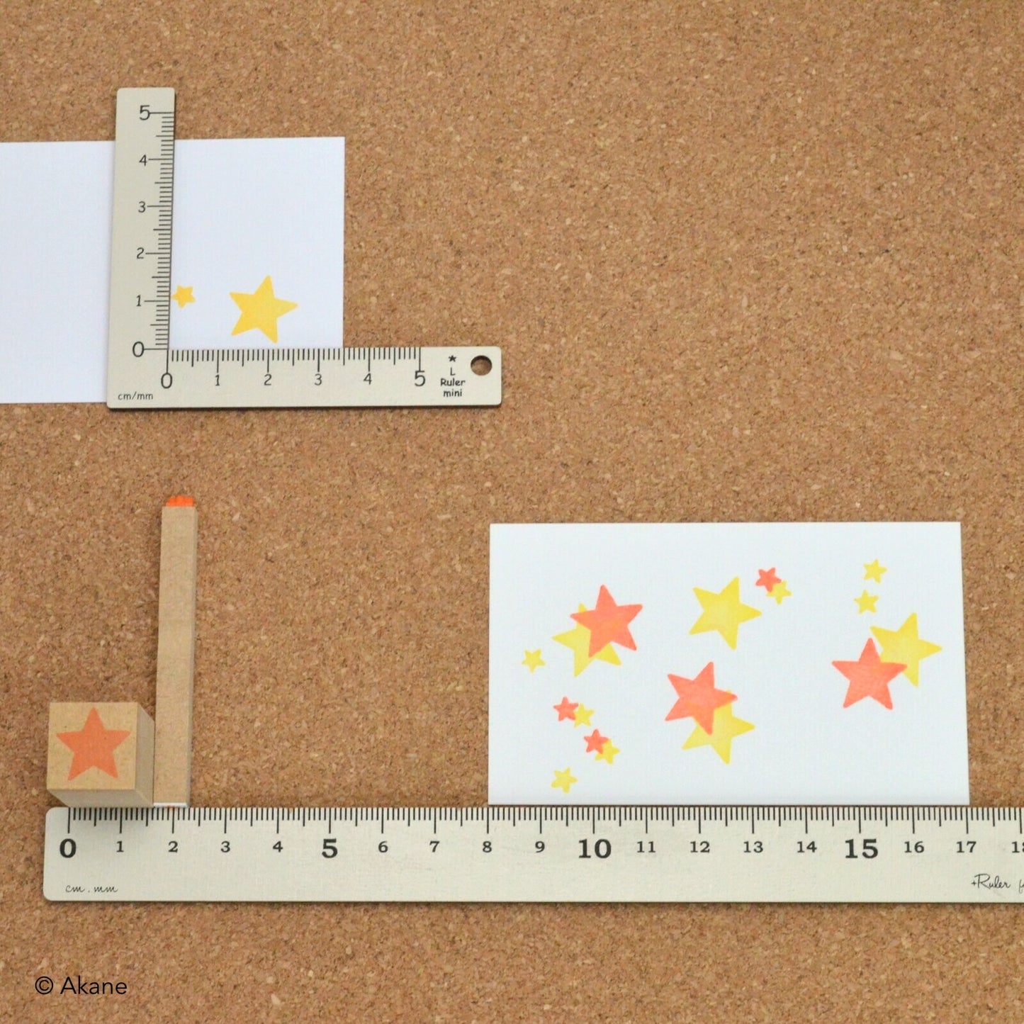 Tampons Étoiles (2 tampons)