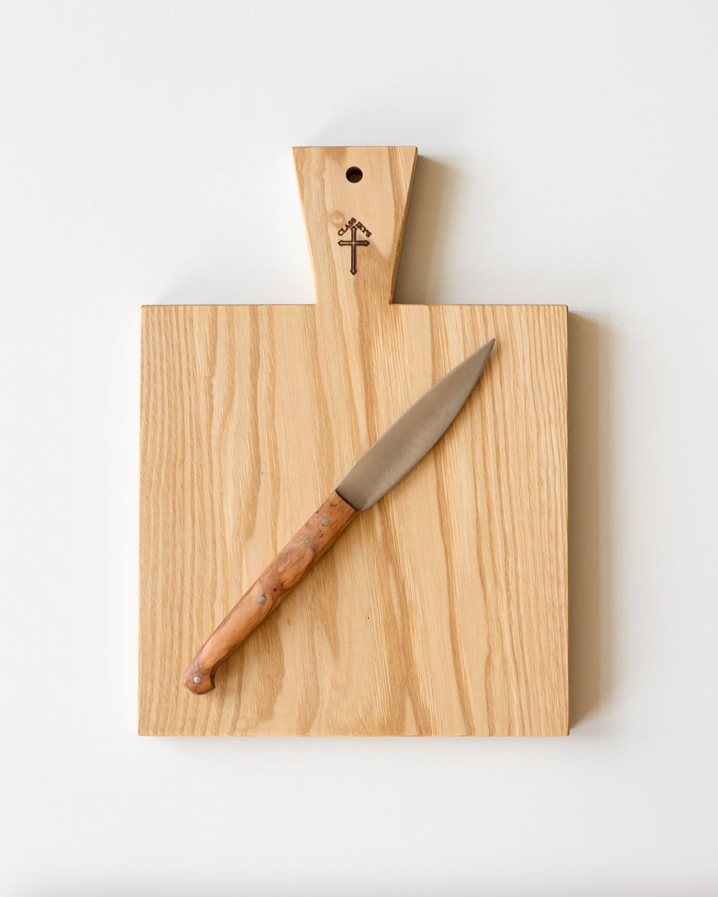 Planche à découper en bois de châtaignier – Taille L – Classiky