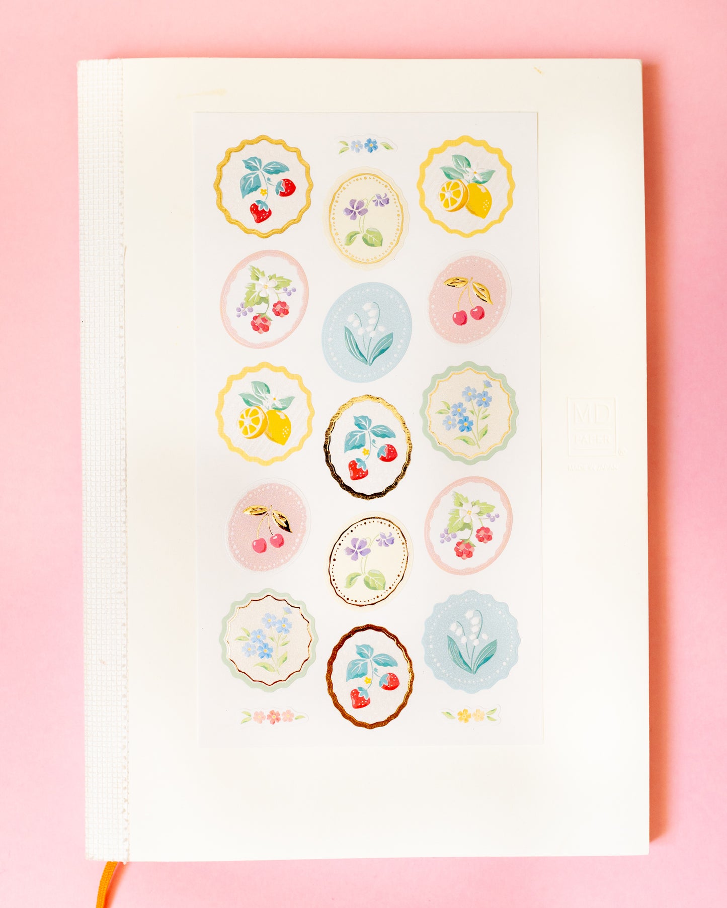 Fruits and Flowers Stickers