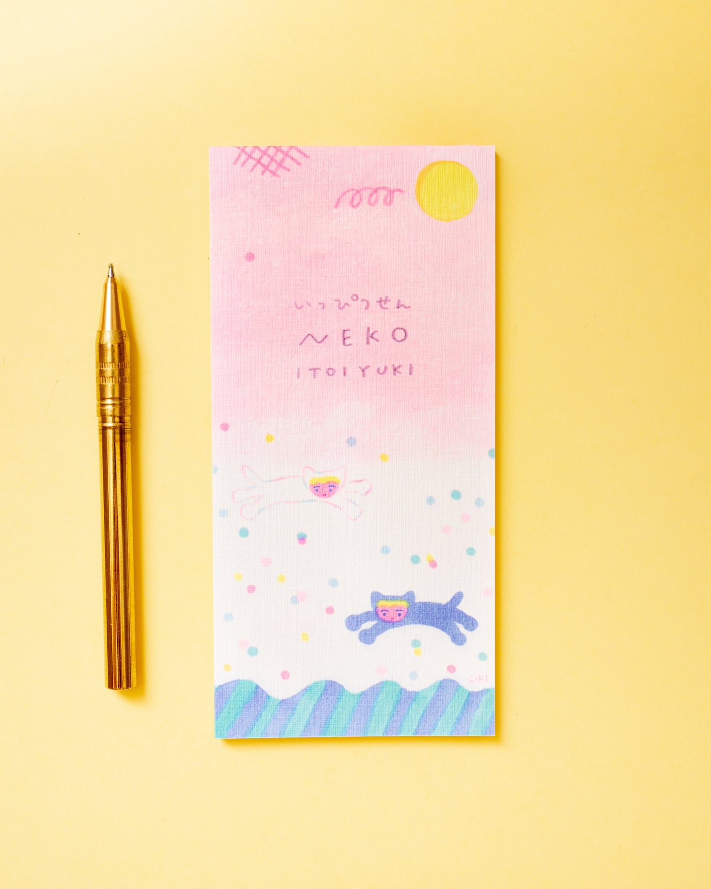 Bloc-notes Yuki Itoi Neko
