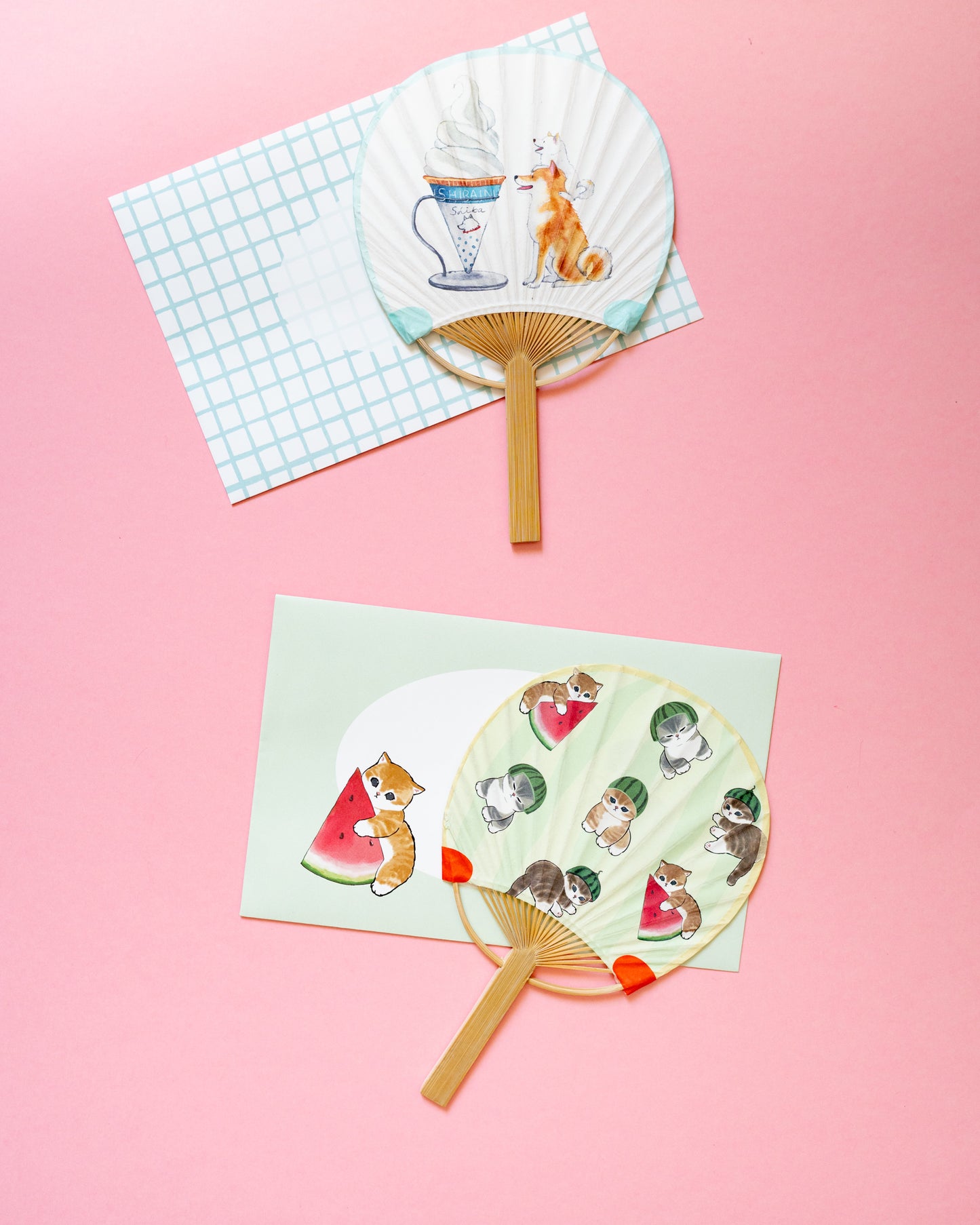 Mofusand & Watermelon Fan