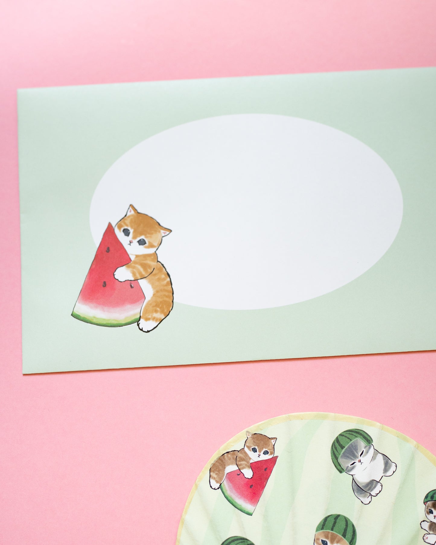 Mofusand & Watermelon Fan