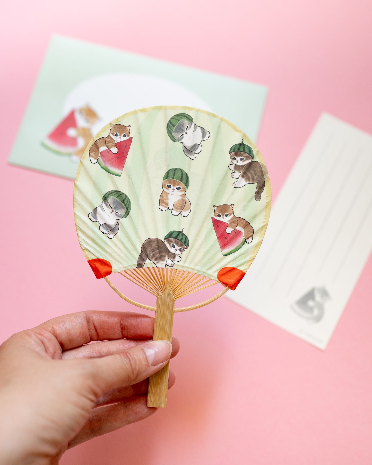 Mofusand & Watermelon Fan