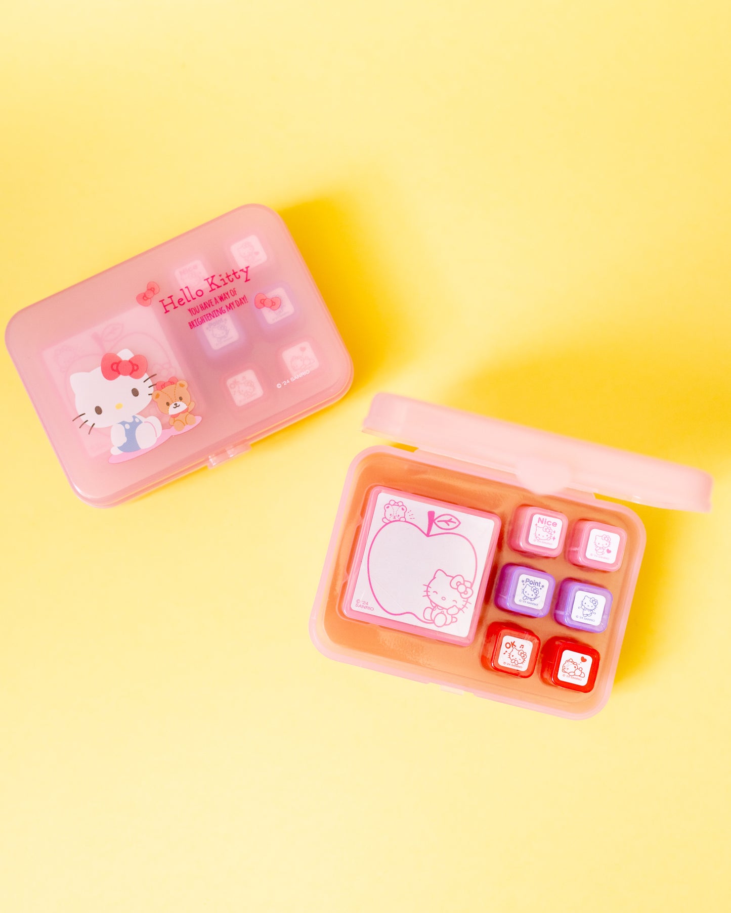 Hello Kitty Decorative Stamps and Storage Box