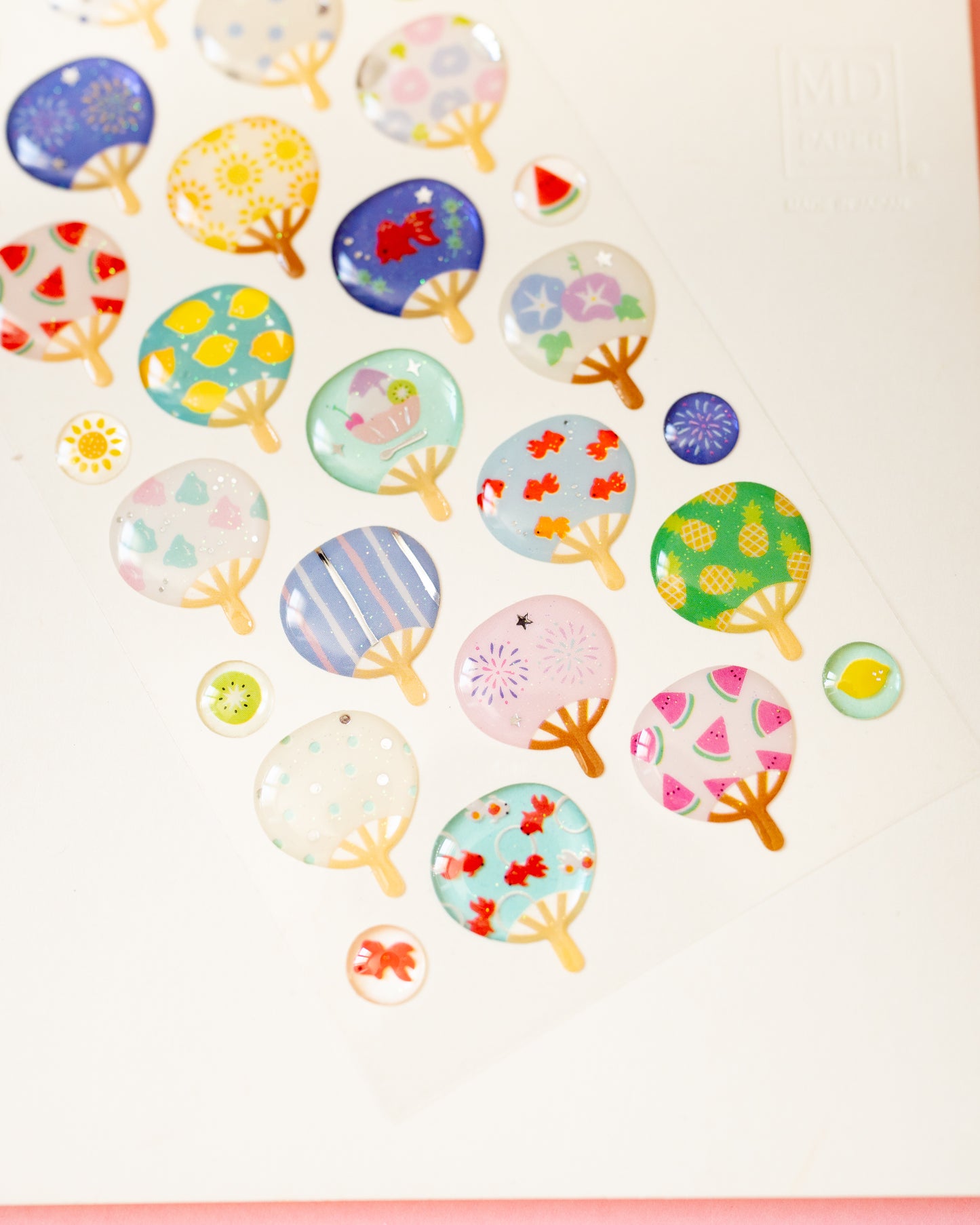 Stickers Éventails Uchiwa