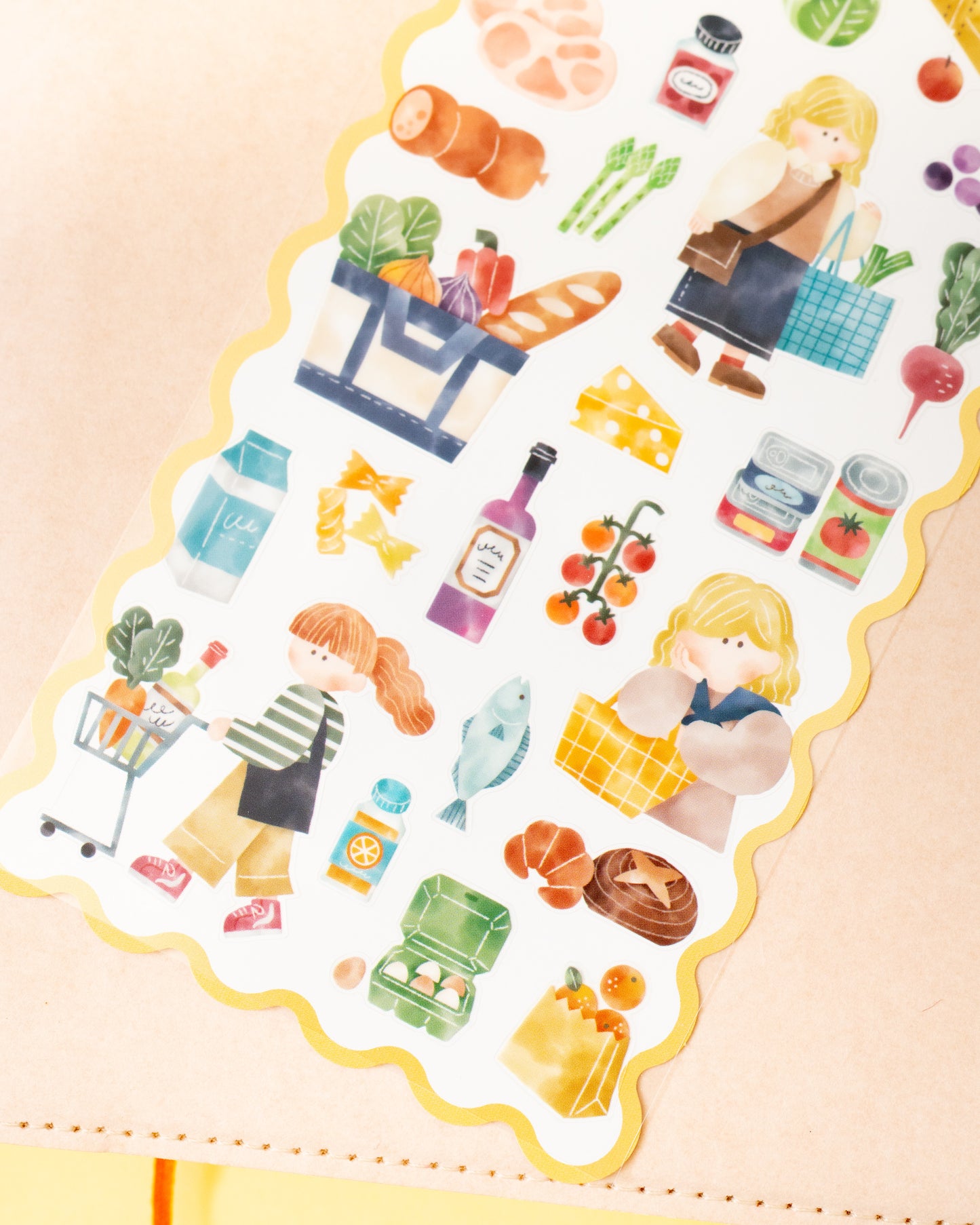 Stickers Routine Charm Marché