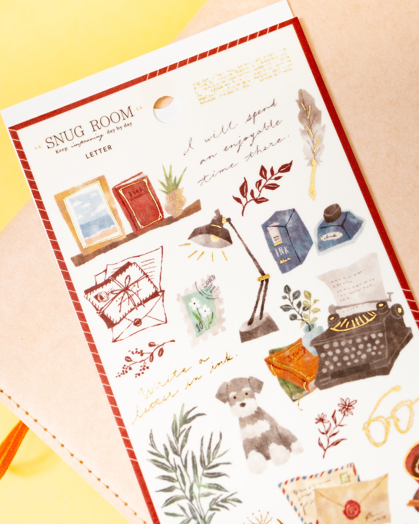 Stickers Chiens et Courrier Snug Room