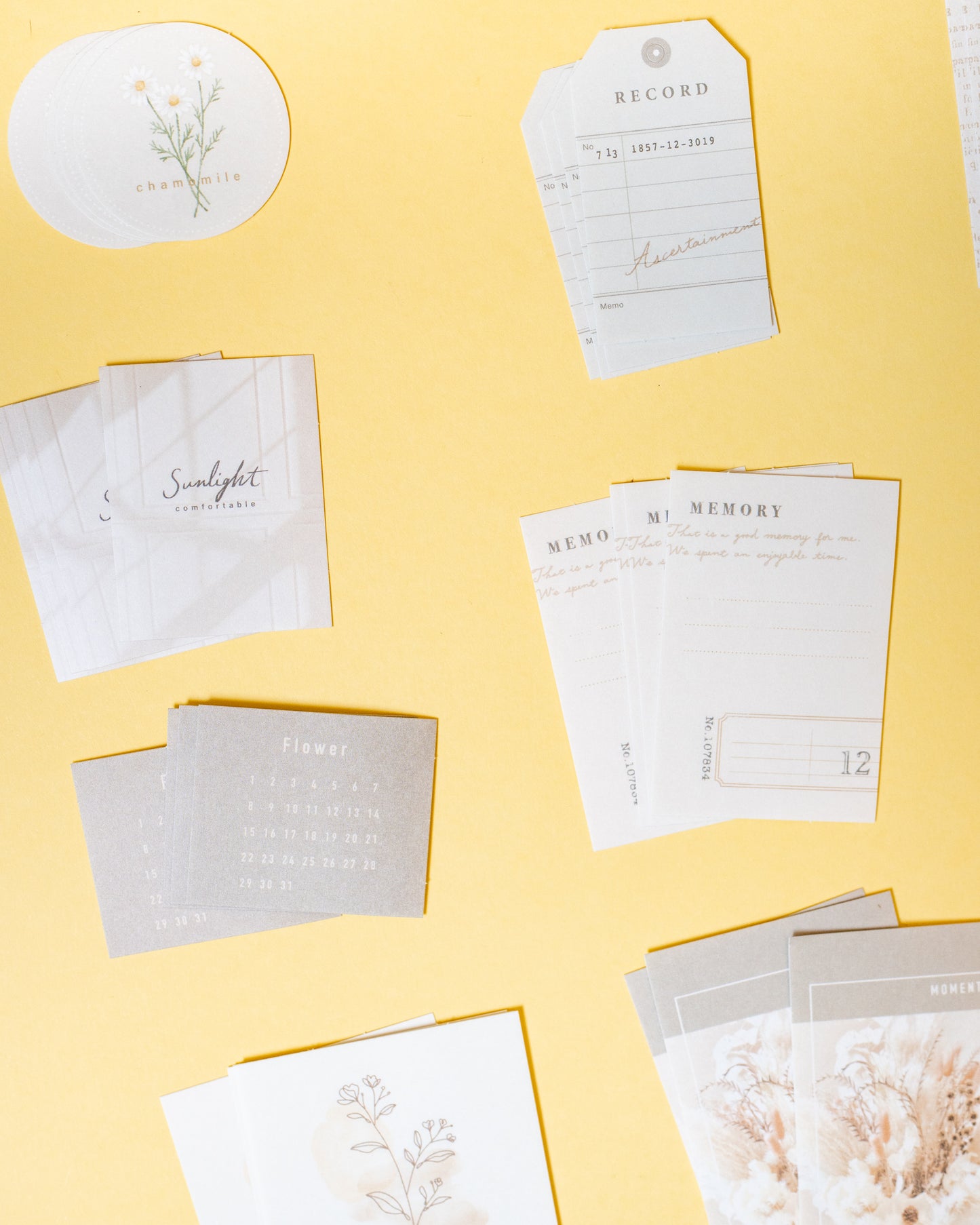 Stickers Paper Bundle Ivory Mindwave