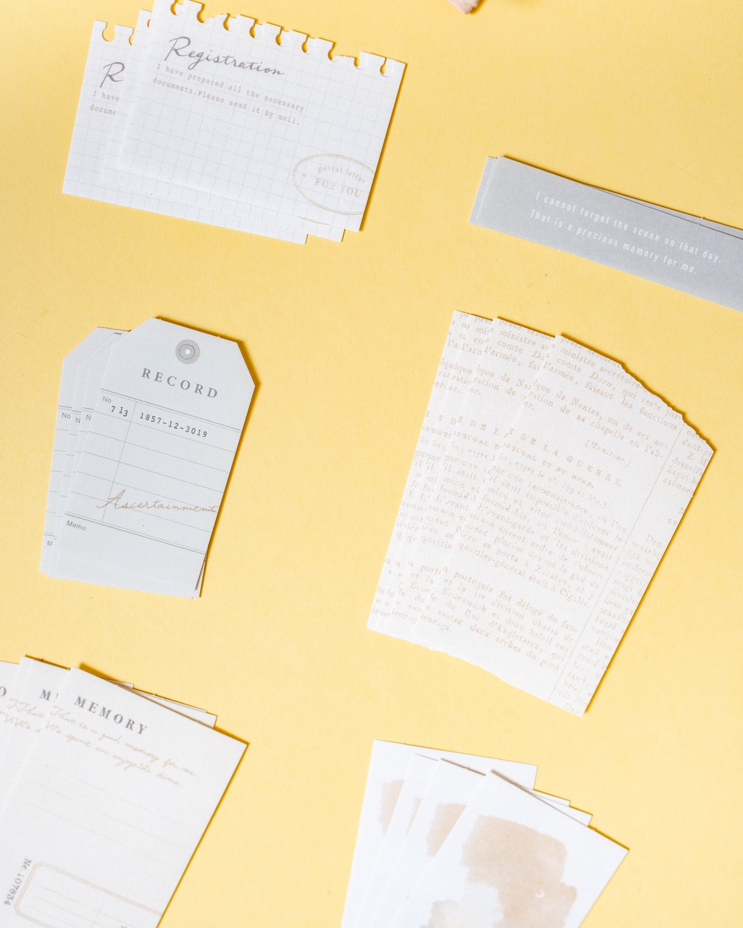 Stickers Paper Bundle Ivory Mindwave