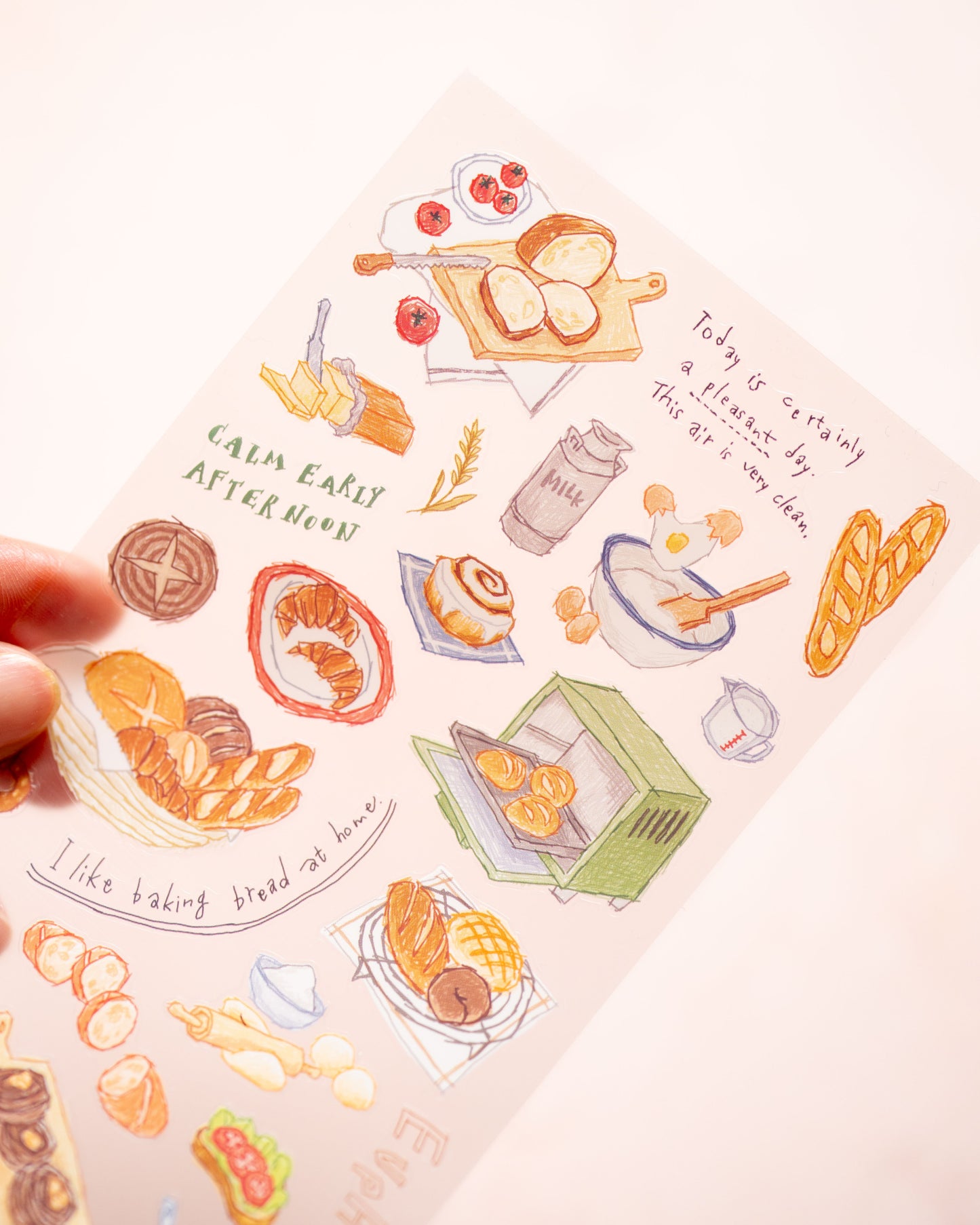 Stickers Choosy Life Bake Bread Mindwave