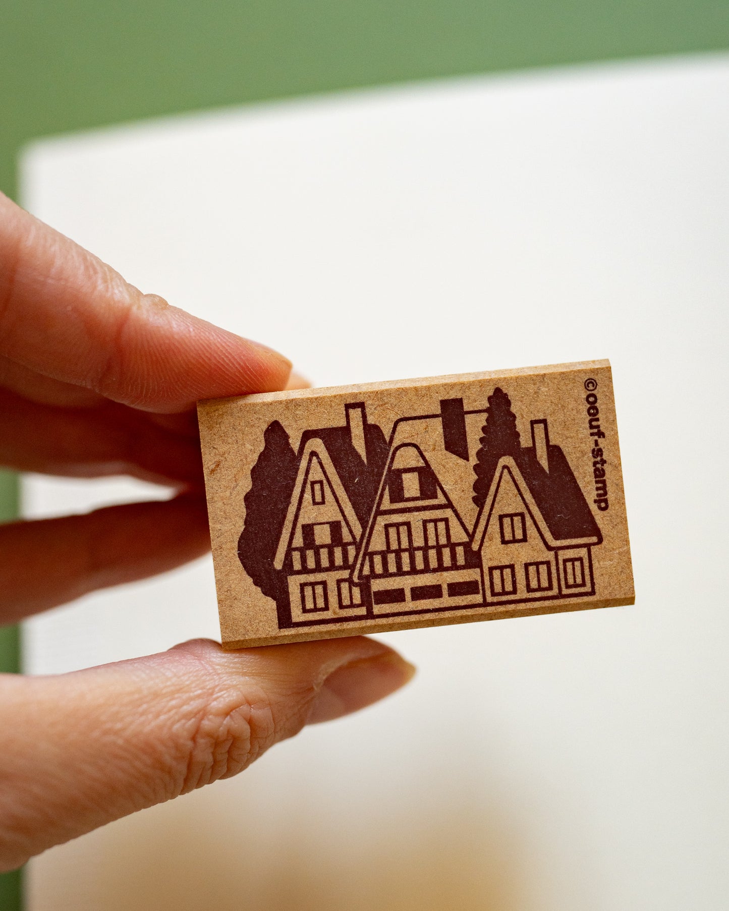 Tampons Noël et Hiver (motif au choix) Kodomo no Kao x Oeuf-stamp et Hankodori