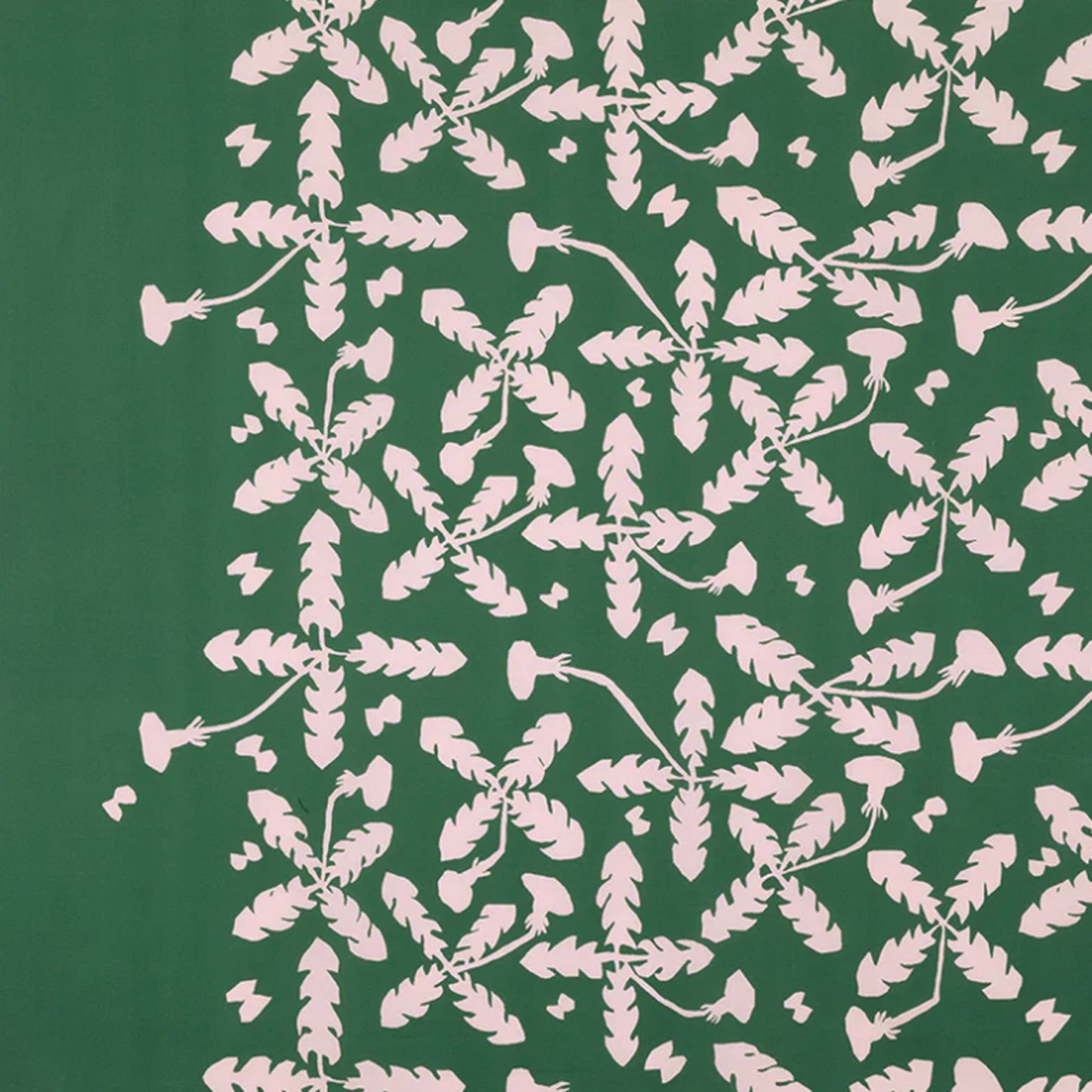 Furoshiki Minä Perhonen Pissenlits en coton bio 100 cm