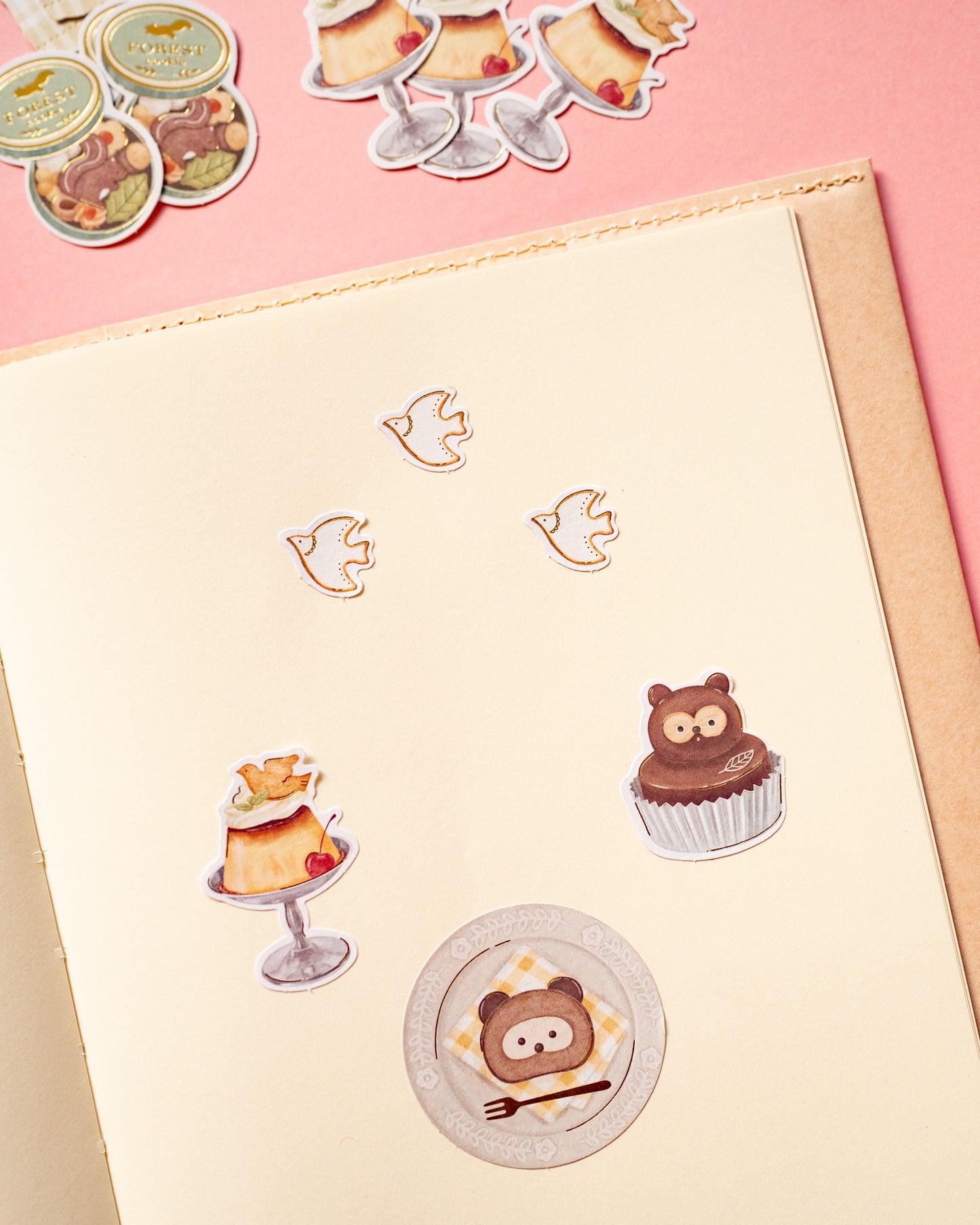 Mofeets Forest Treats Flakes Stickers
