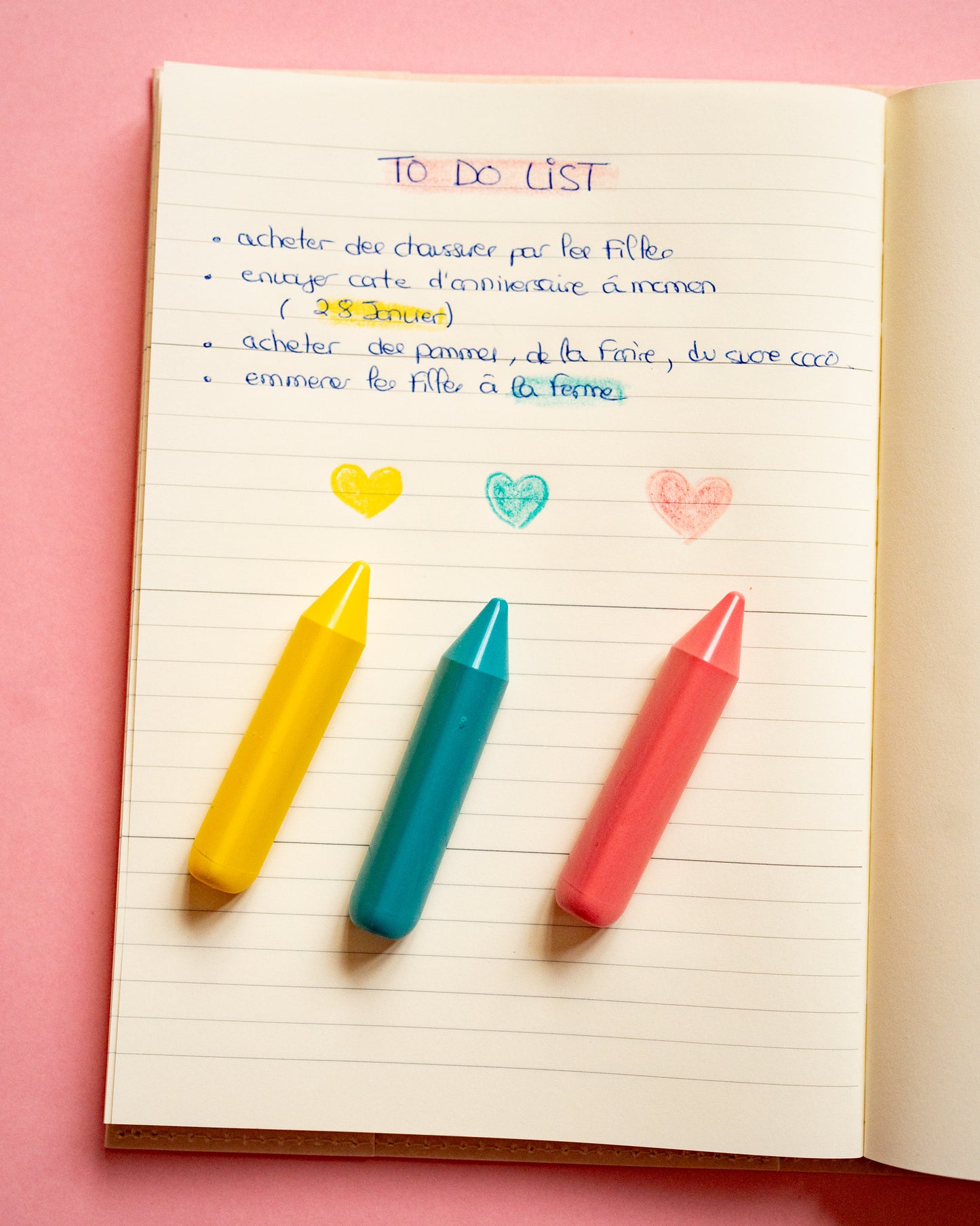 Set of 3 Sakura Craypas Croupy Marker Highlighter Pencils Retro Colors