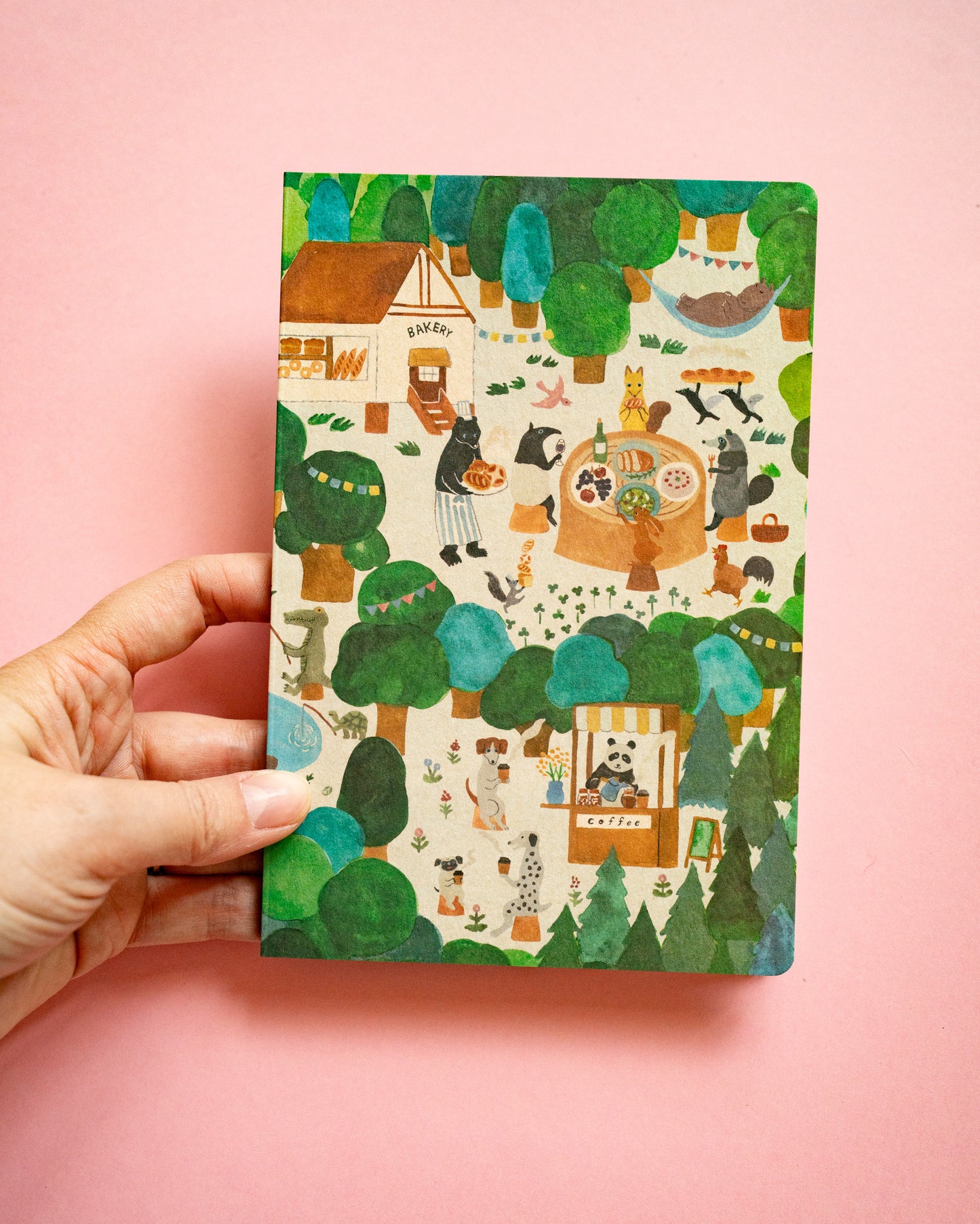 Carnet Yuru Log Animaux de la Forêt