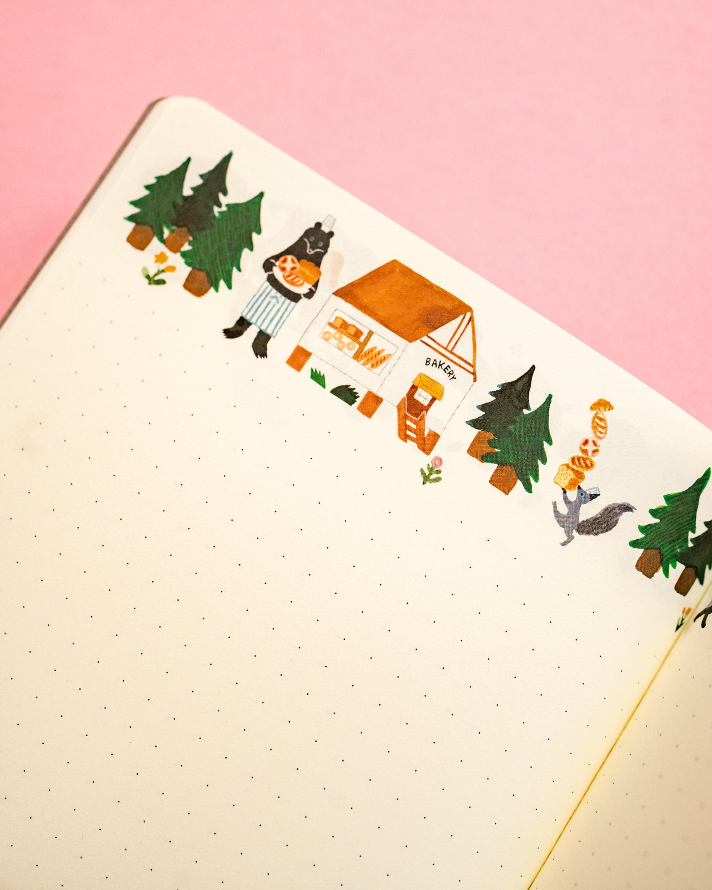 Carnet Yuru Log Animaux de la Forêt