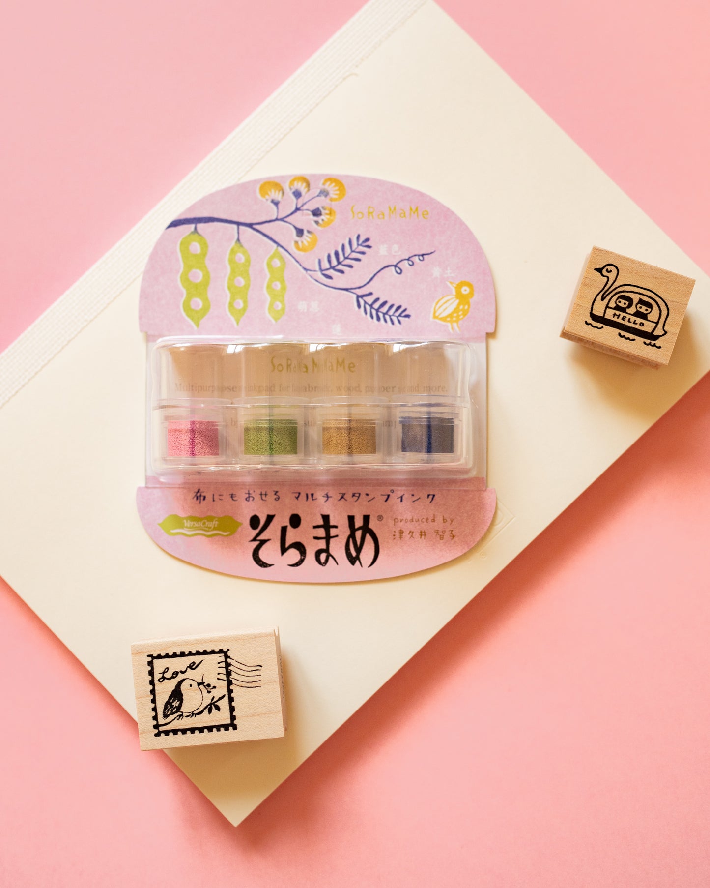 Soramame Tsukineko Ink Pad Set - Stylish