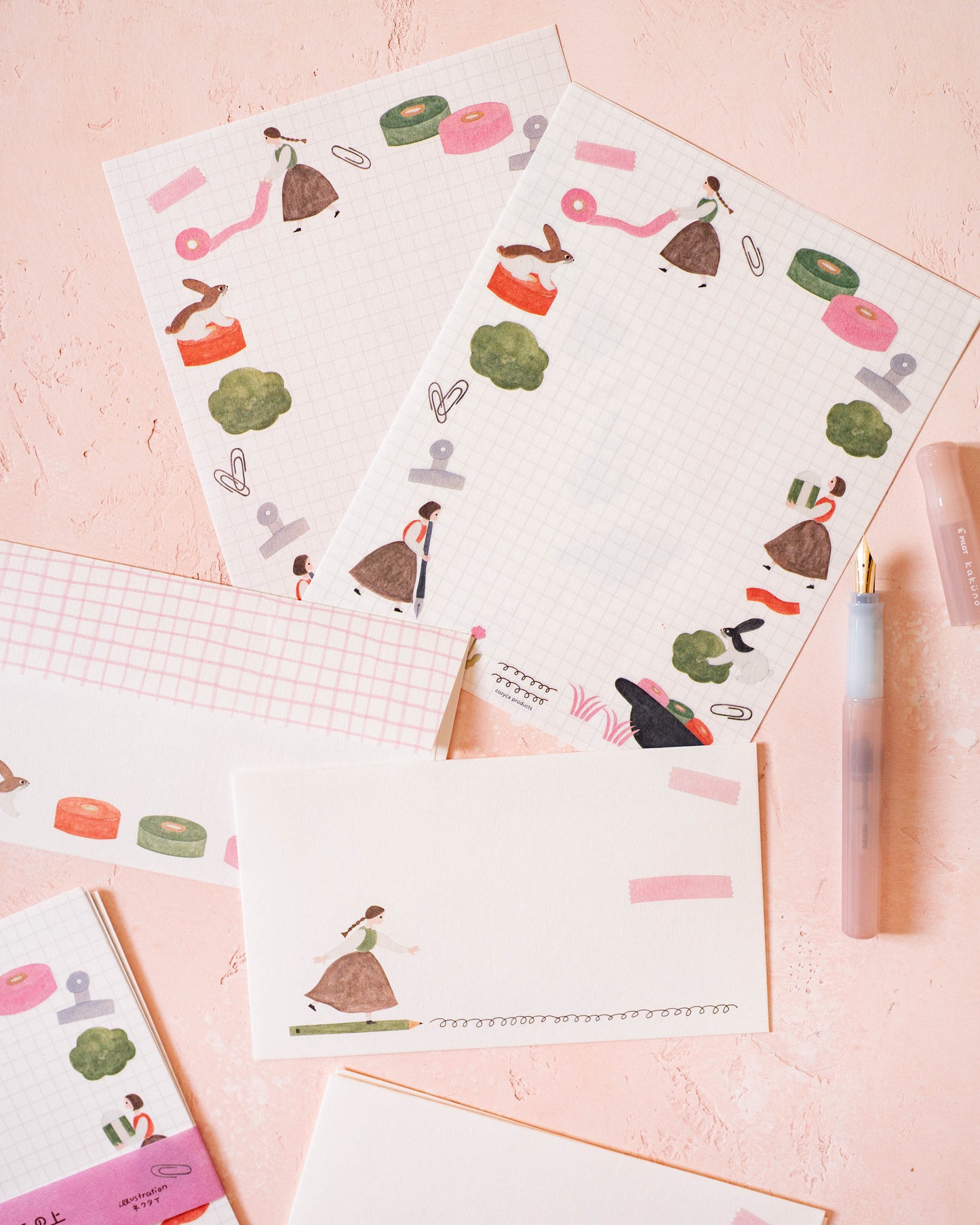 On My Desk Necktie Stationery Set