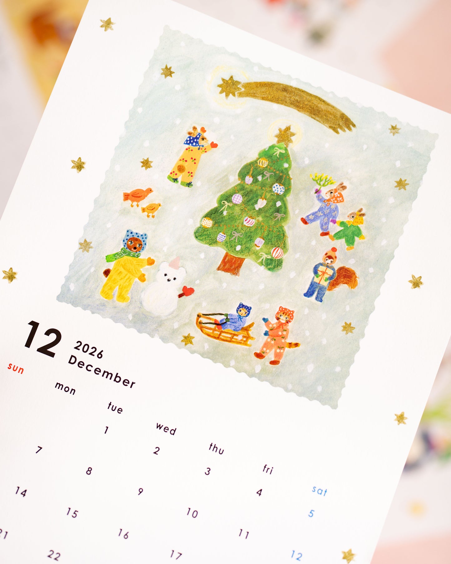 2026 Calendar Aiko Fukawa