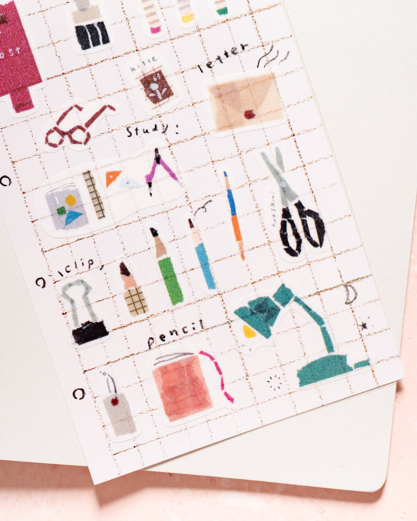 Miki Tamura Stationery Stickers