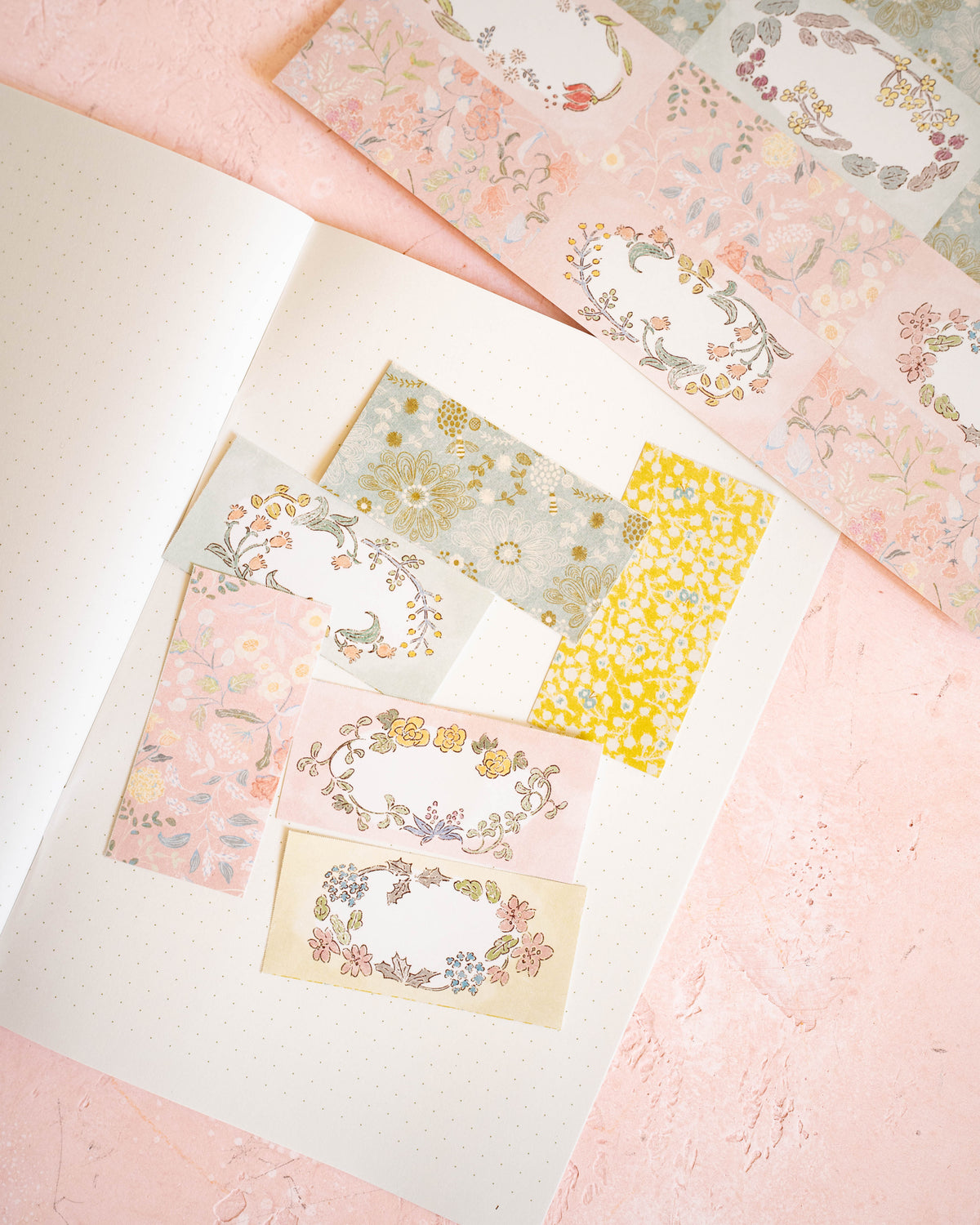 Feuille Chigirisen Hana no Wa A4 – merinomi (24 cartes)