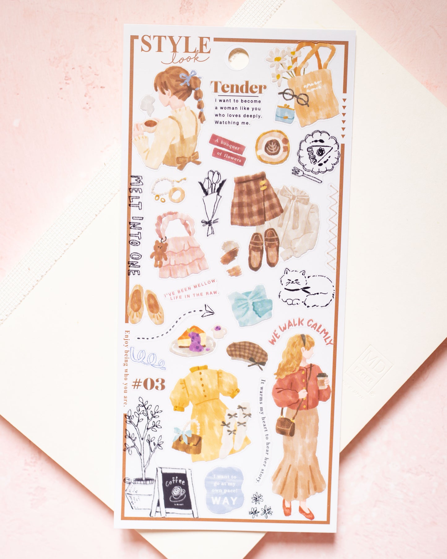 Stickers Style Look Cafe day Mindwave