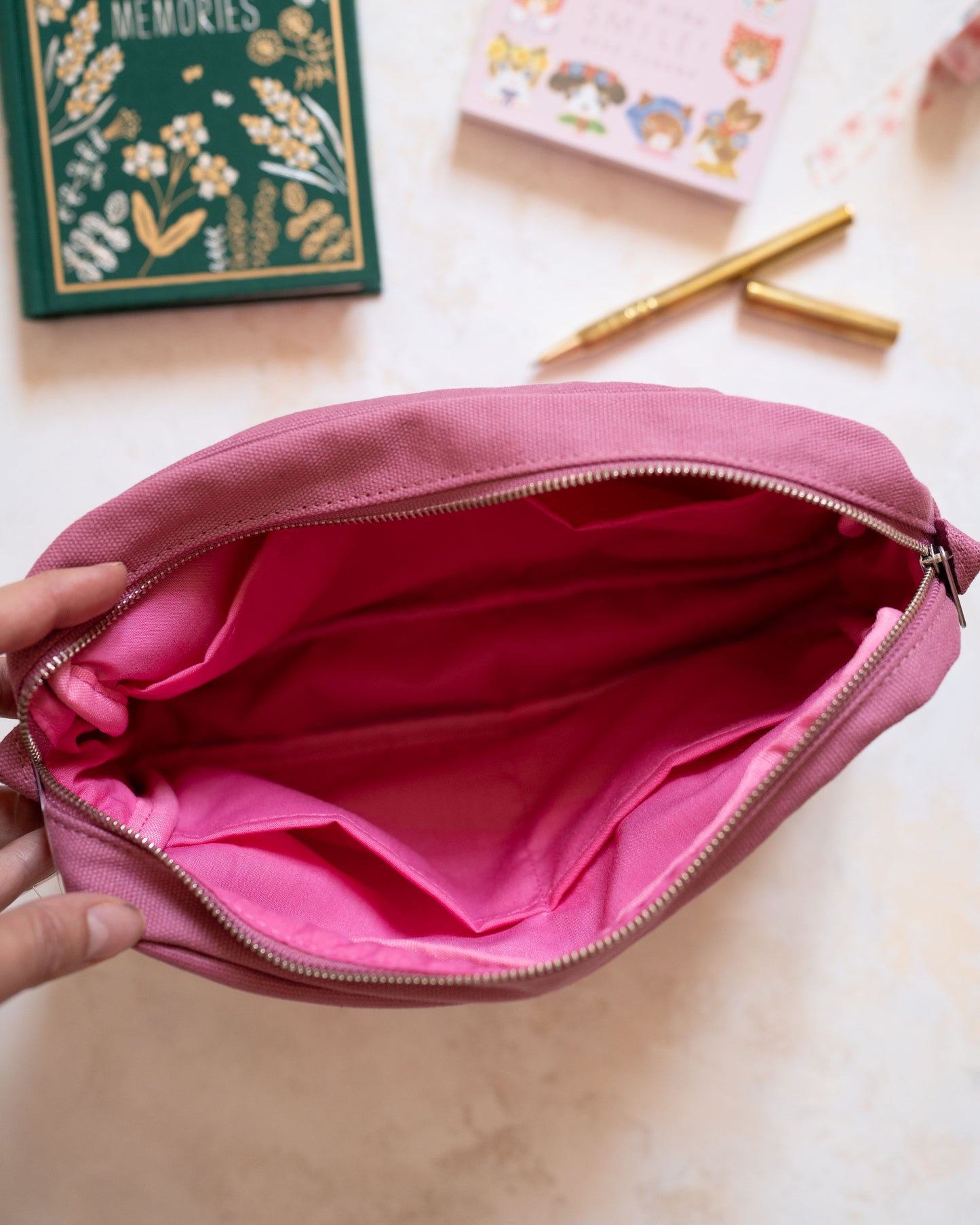 Delfonics Utility Pouch Medium - Rose