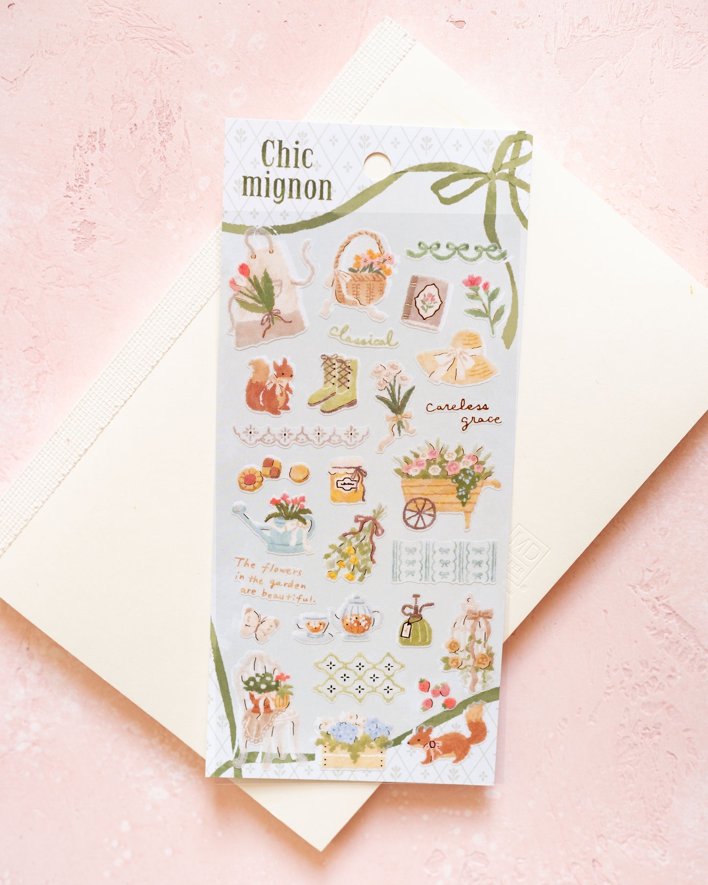 Chic Cute Green Gardening Mindwave Stickers